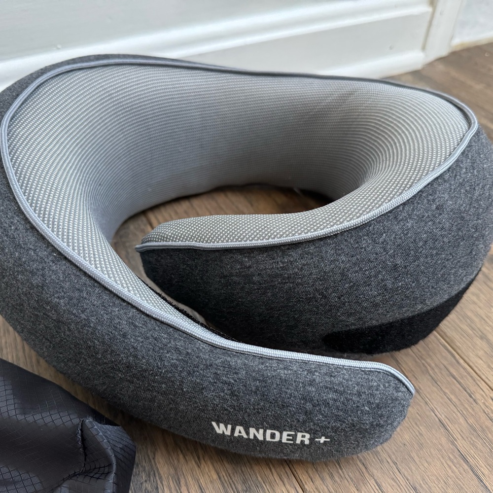 Wander Gray Travel Neck Pillow